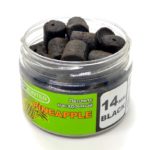 Пеллетс насадочный 14мм Black Halibut Pineapple (Ананас) CarpHunter 100мл