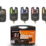 набор сигнализаторов поклёвки /BUSHIDO/ SIGNALING DEVICE 402 4шт+1пейджер