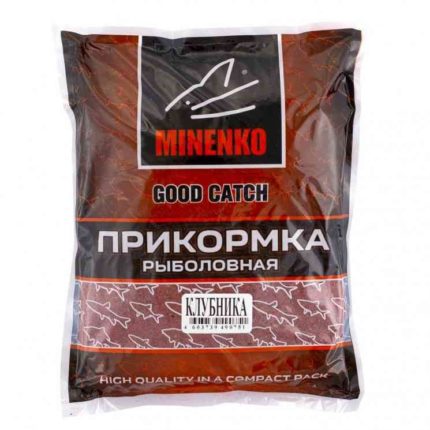 Прикормка MINENKO Good Catch Клубника