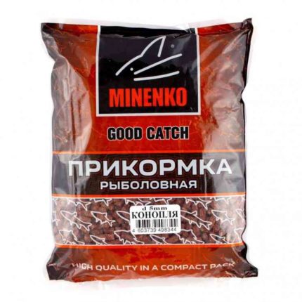 Пеллетс MINENKO Good Catch Конопля 5мм
