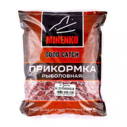 Пеллетс MINENKO Good Catch Клубника 5мм