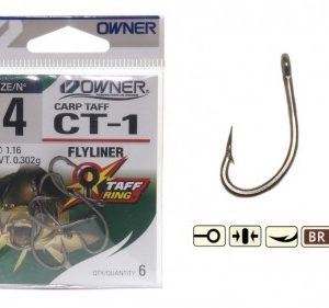 крючок /OWNER/ CT-1 №6 SG (уп.6шт) Carp Taff