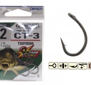 крючок /OWNER/ CT-3 №2 SG (уп.6шт) Carp Taff