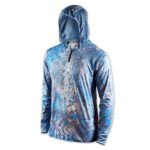 VEDUTA Худи Air серия UPF50+ Reptile Skin Blue S мужская