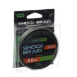CARP PRO Шок-лидер Shock Braid PE X4 зеленый 20lb 25м