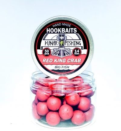 Punarr Fishing Бойлы вареные в дипе 14мм 50шт - Королевский краб