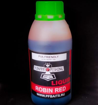 Punarr Fishing ЛИКВИД 500мл-  Robin Red 50